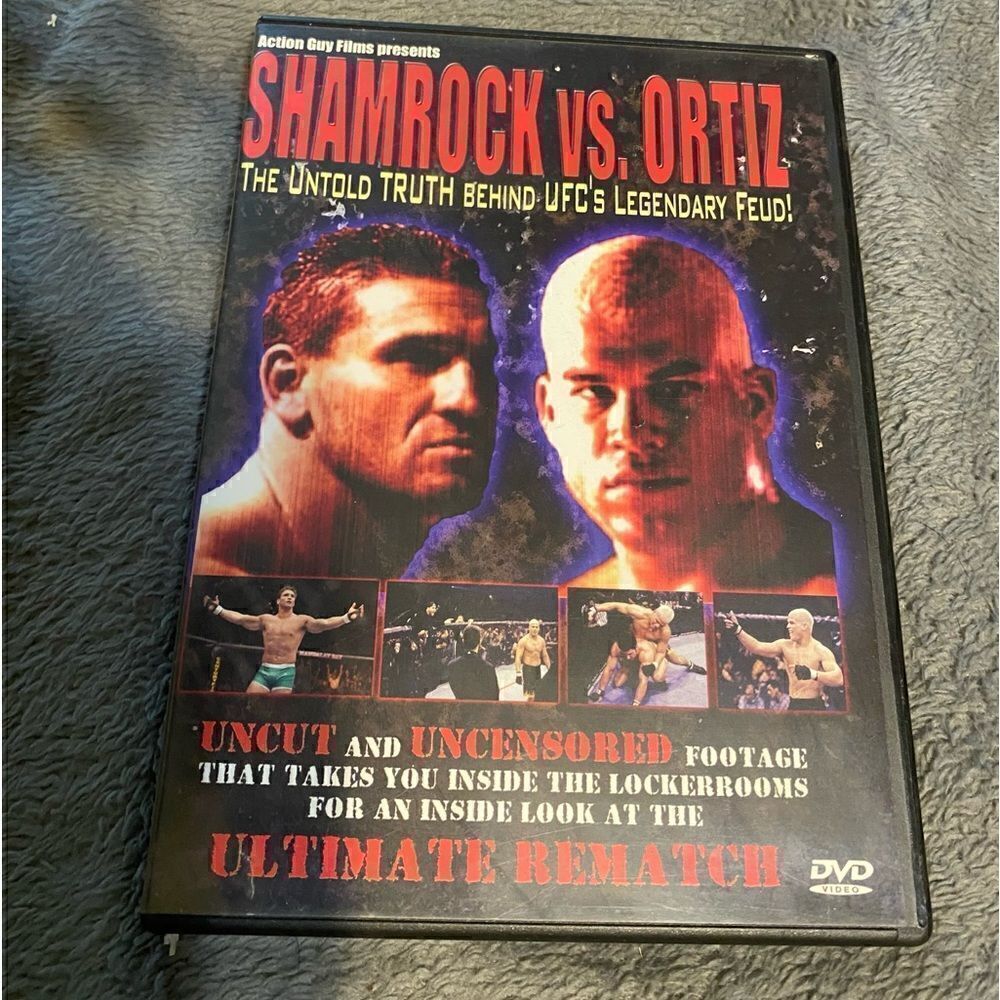 Vintage 1999 Shamrock vs Ortiz dvd